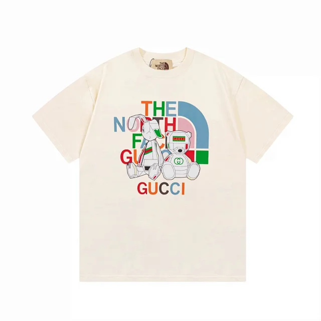 Gucci T-Shirts Short-Sleeve Graphic T-Shirt product detail image 11