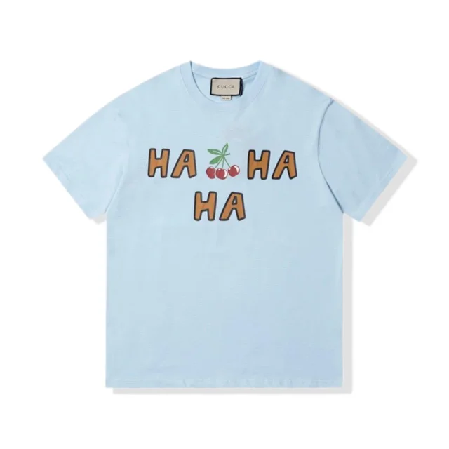 Gucci T-Shirts Short-Sleeve Logo Graphic T-Shirt product detail image 11
