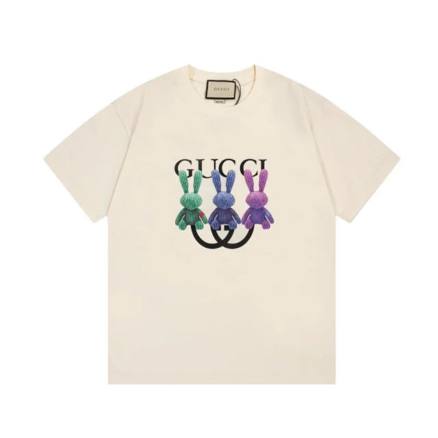 Gucci T-Shirts Short-Sleeve Graphic Print product detail image 14