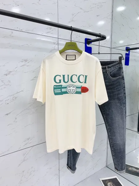 Gucci Logo Print Black T-Shirt - 11