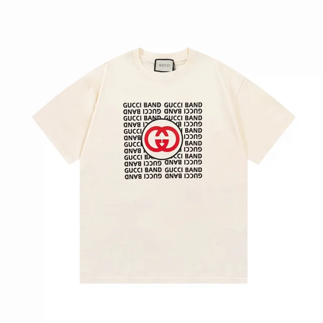 Gucci T-Shirts Short-Sleeve Logo Graphic product detail image 11