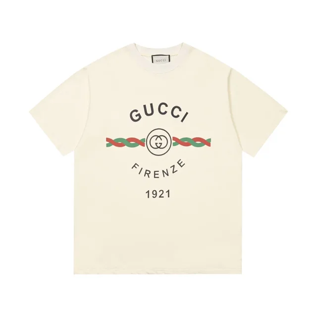 Gucci T-Shirts Short-Sleeve Graphic Print product detail image 13