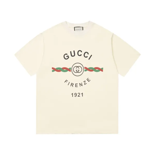 Gucci x Warner Bros Bugs Bunny GG Print Cream T-Shirt - 14