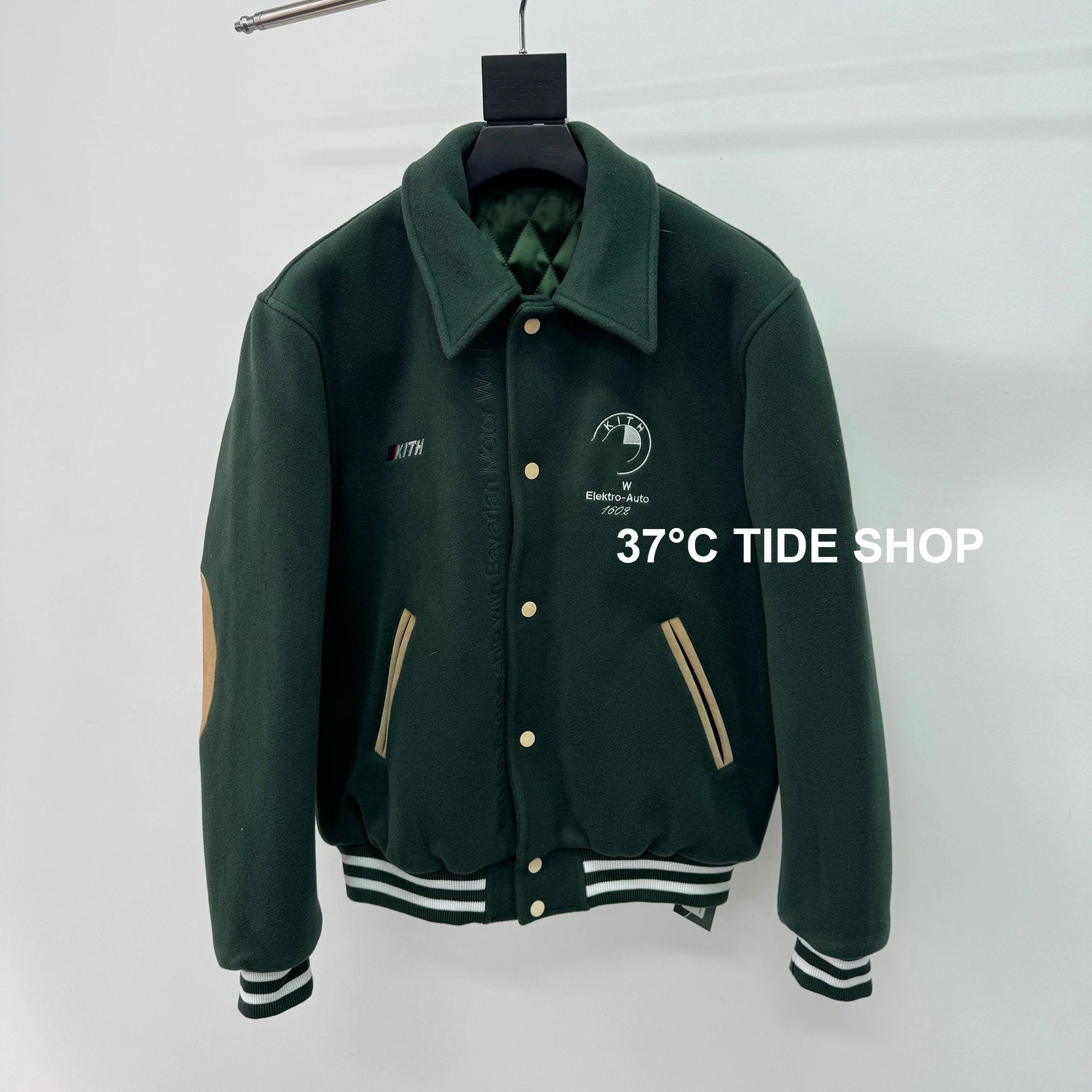 Item Thumbnail for KITH 联名棒球服羊毛外套