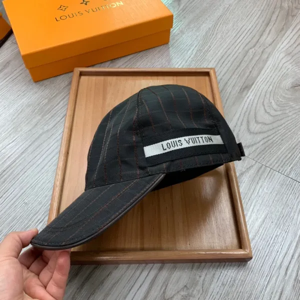 Louis Vuitton Damier Ebene Baseball Cap Brown - 12