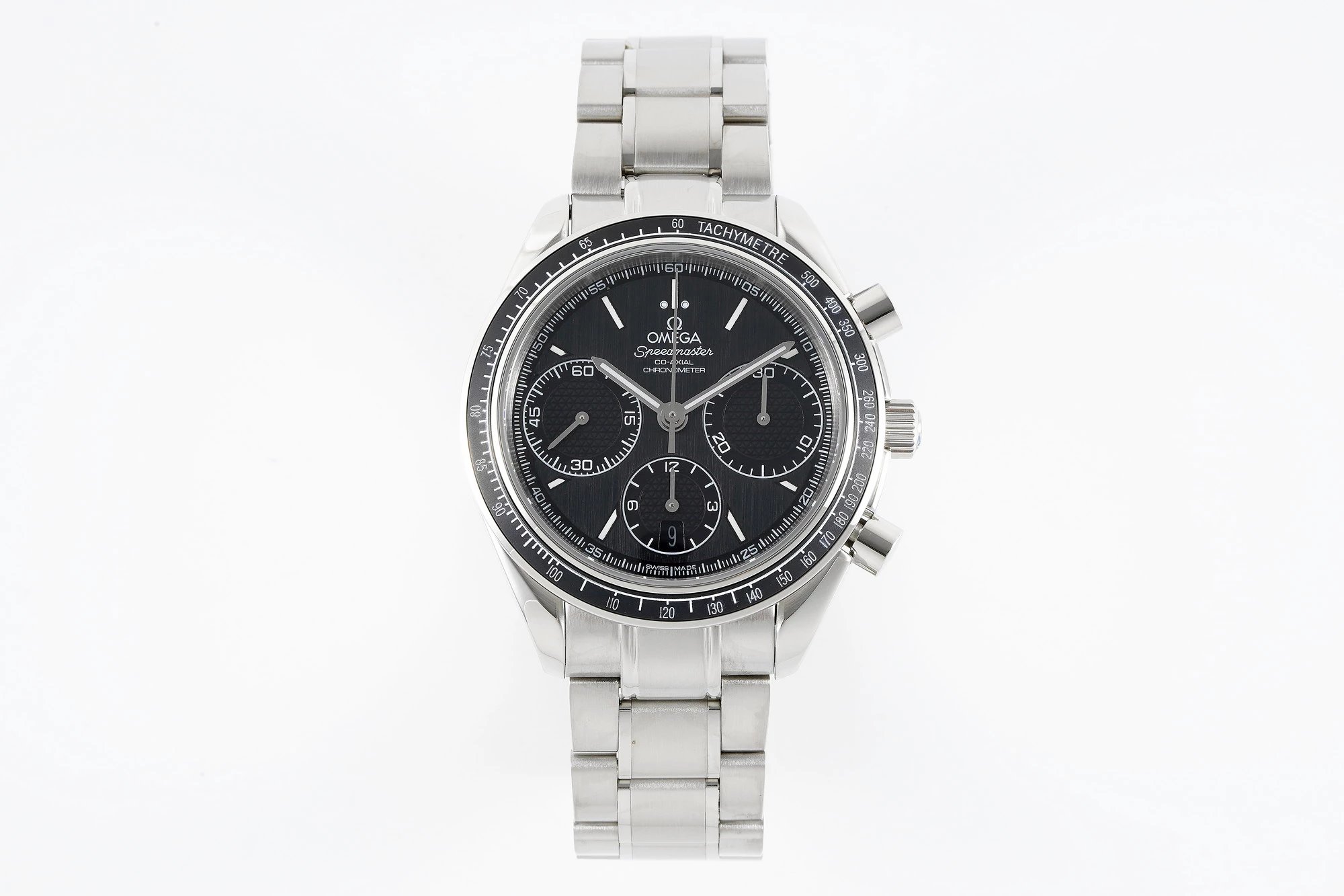 Omega Speedmaster Chronograph Black Dial Mechanical Watch - 10