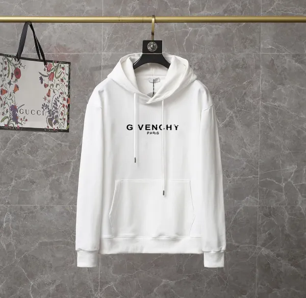 Givenchy Logo Hoodie White - 10