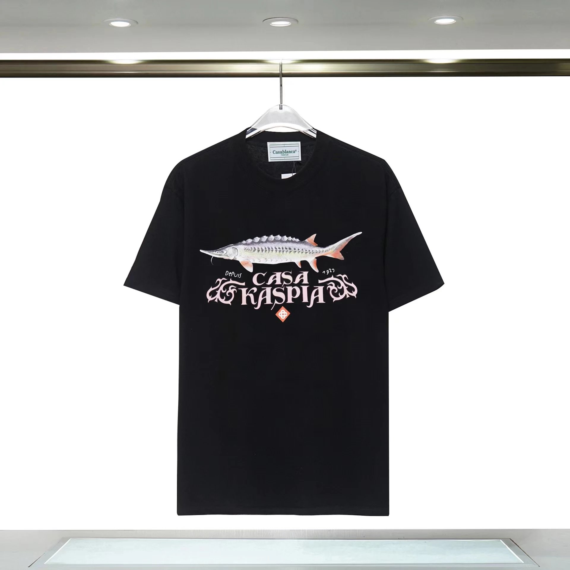 Casablanca T-Shirts Short-Sleeve Graphic T-Shirt — 19