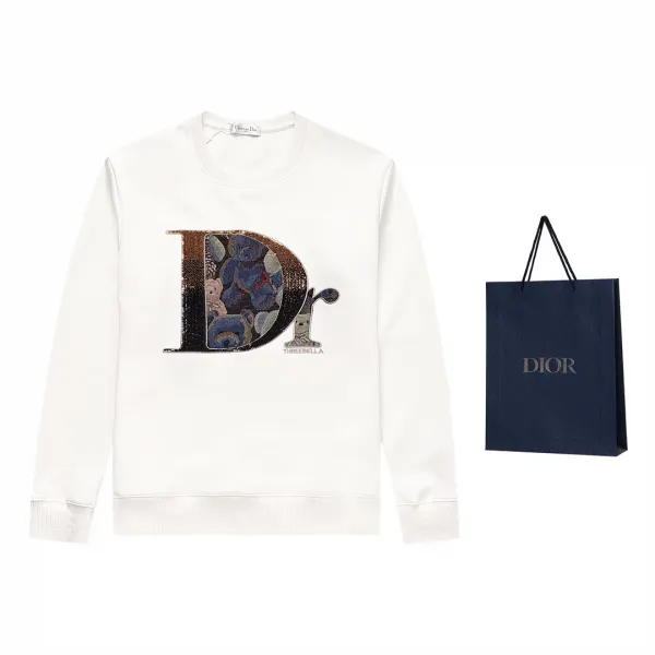 Dior Atelier Black Crewneck Sweatshirt - 13