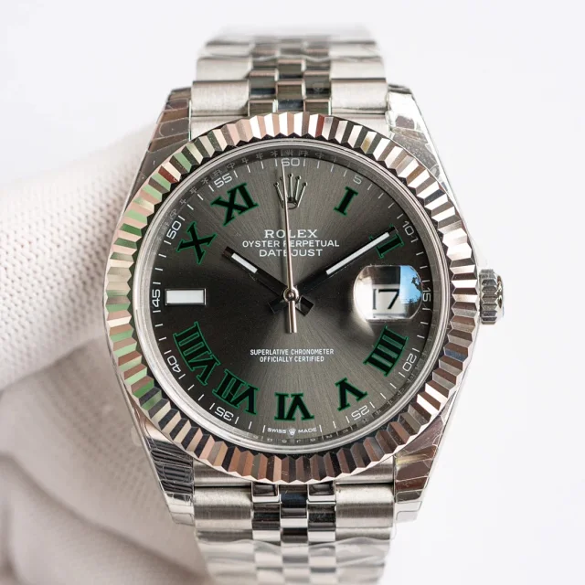 Rolex Watches Datejust two-tone stainless steel bracelet watch product detail image 10