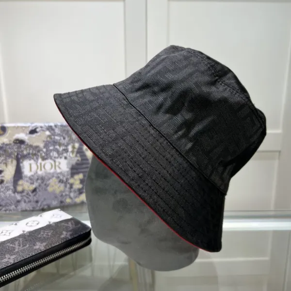Fendi FF Monogram Baseball Cap Beige - 12