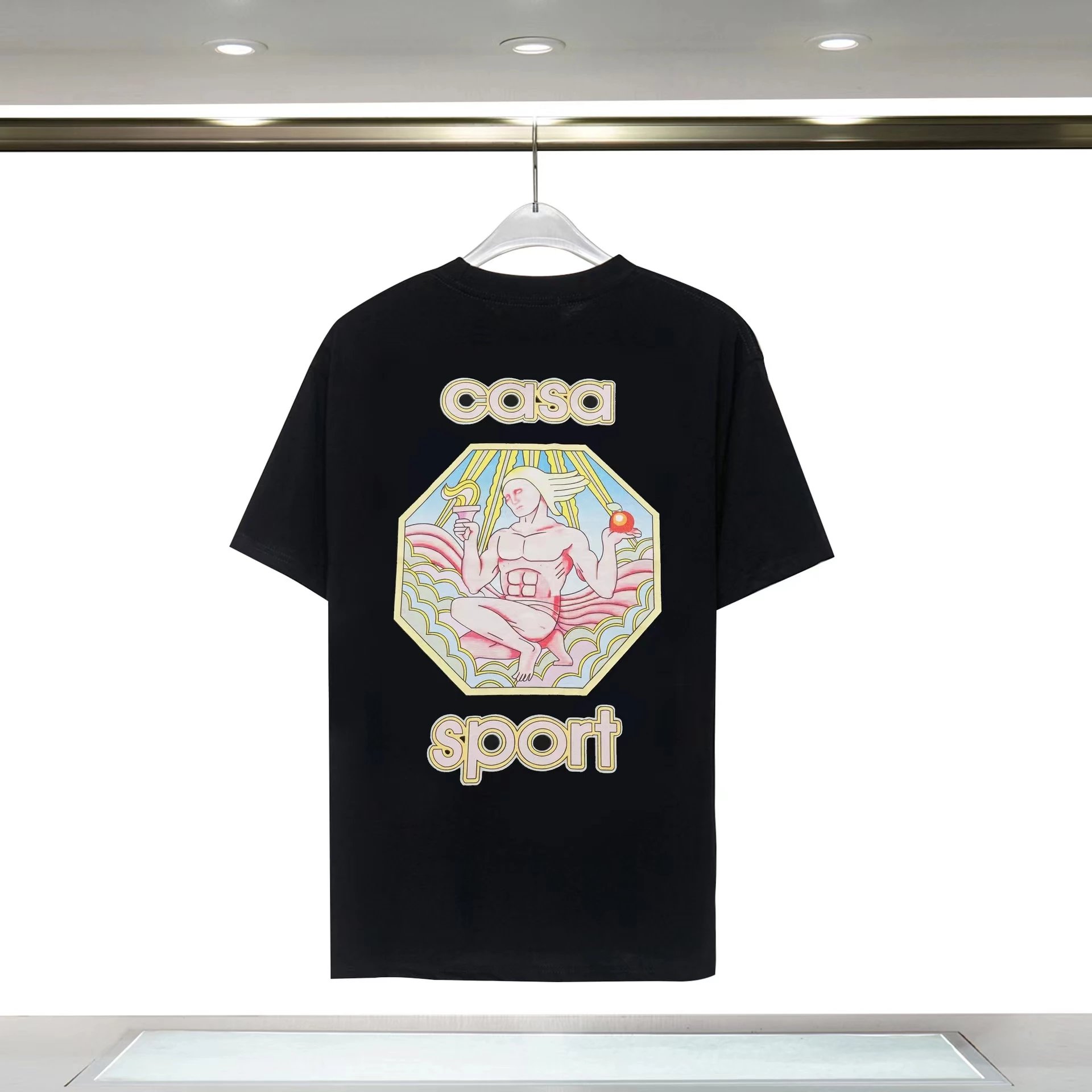 Casablanca T-Shirts Short-Sleeve Graphic T-Shirt image 13