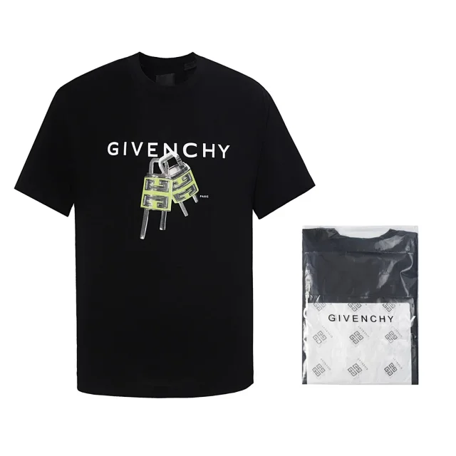 Givenchy T-Shirts Logo Print Short-Sleeve product detail image 12