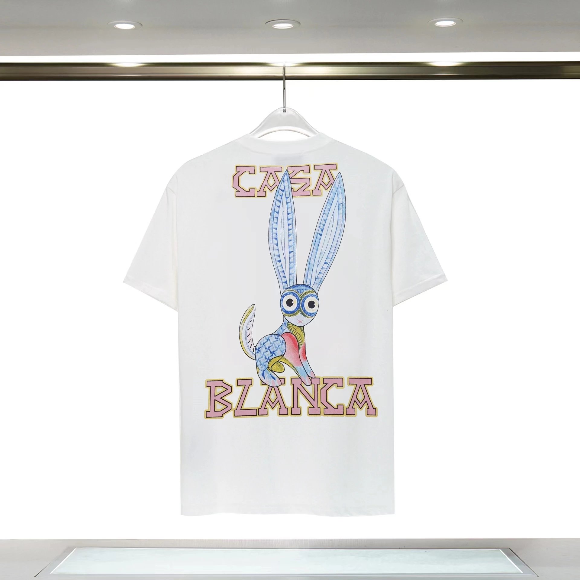 Casablanca T-Shirts Short-Sleeve Graphic T-Shirt — 23