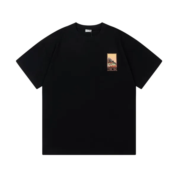 Dior CD Logo Light Blue T-Shirt - 11