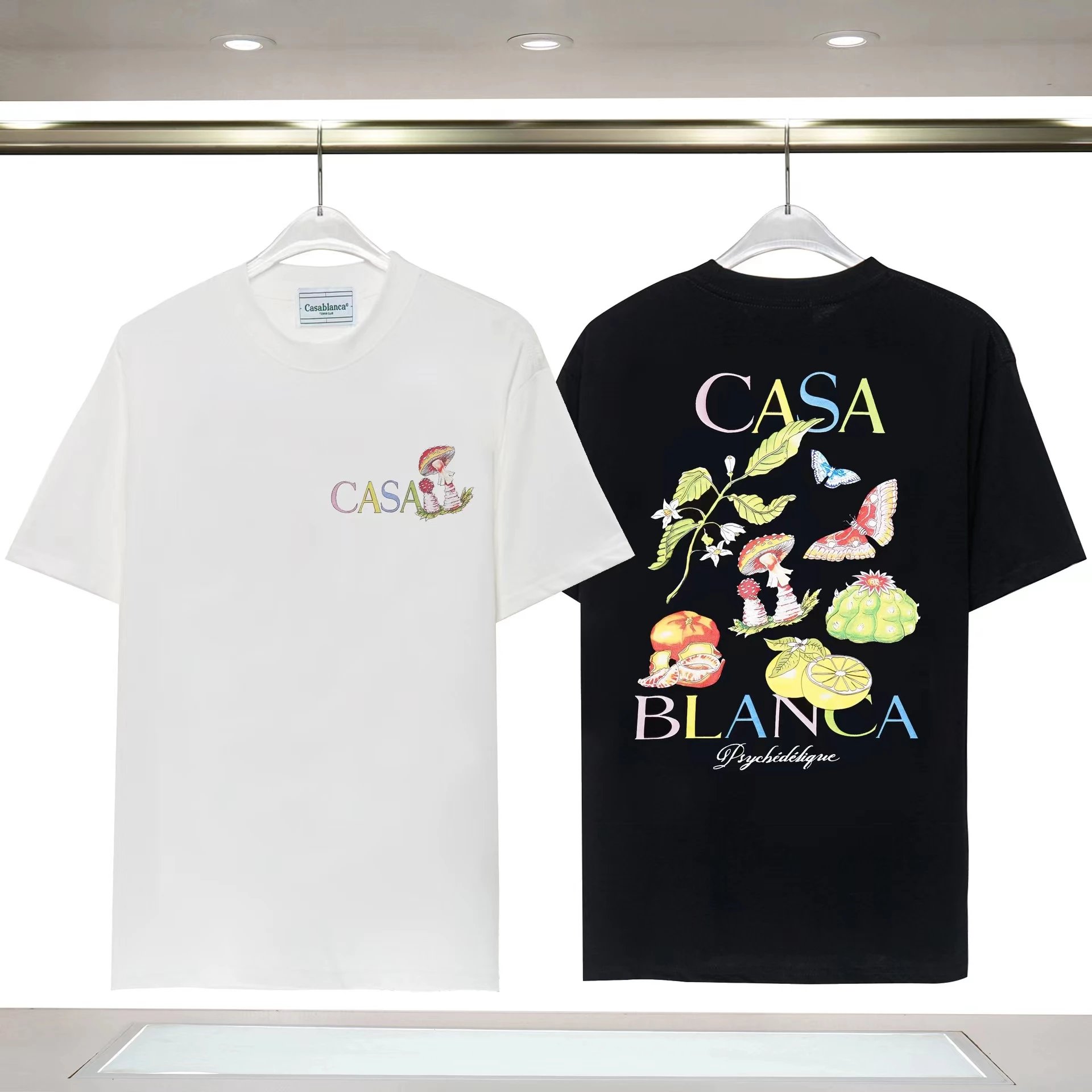 Casablanca T-Shirts Short-Sleeve Graphic T-Shirt image 8