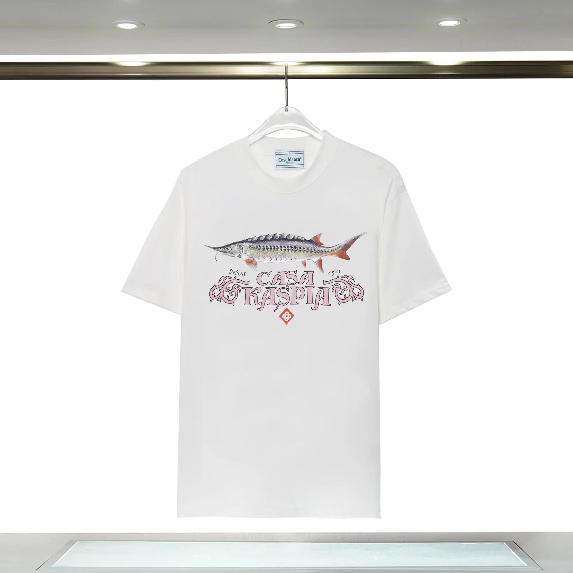 Casablanca T-Shirts Short-Sleeve Graphic T-Shirt — 18