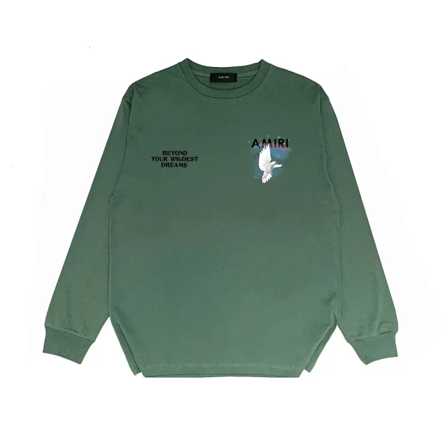 AMIRI Hoodies & Sweatshirts Logo Print Crewneck Sweatshirt product detail image 11