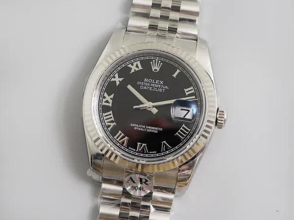 Rolex Day-Date II Rainbow Diamond Pave Mechanical Watch - 13