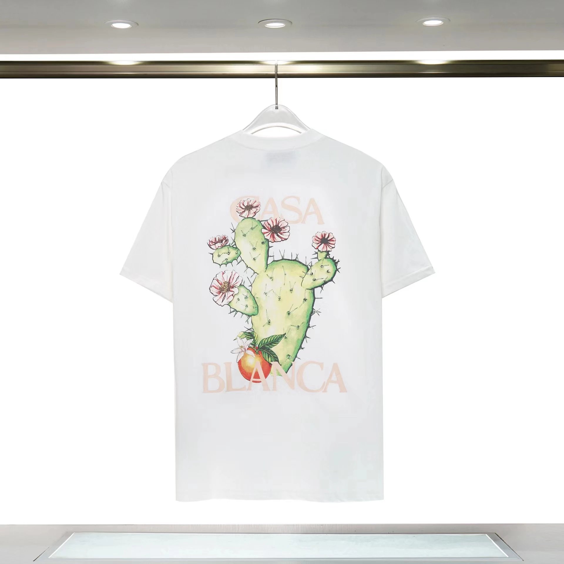 Casablanca T-Shirts Short-Sleeve Graphic T-Shirt — 14