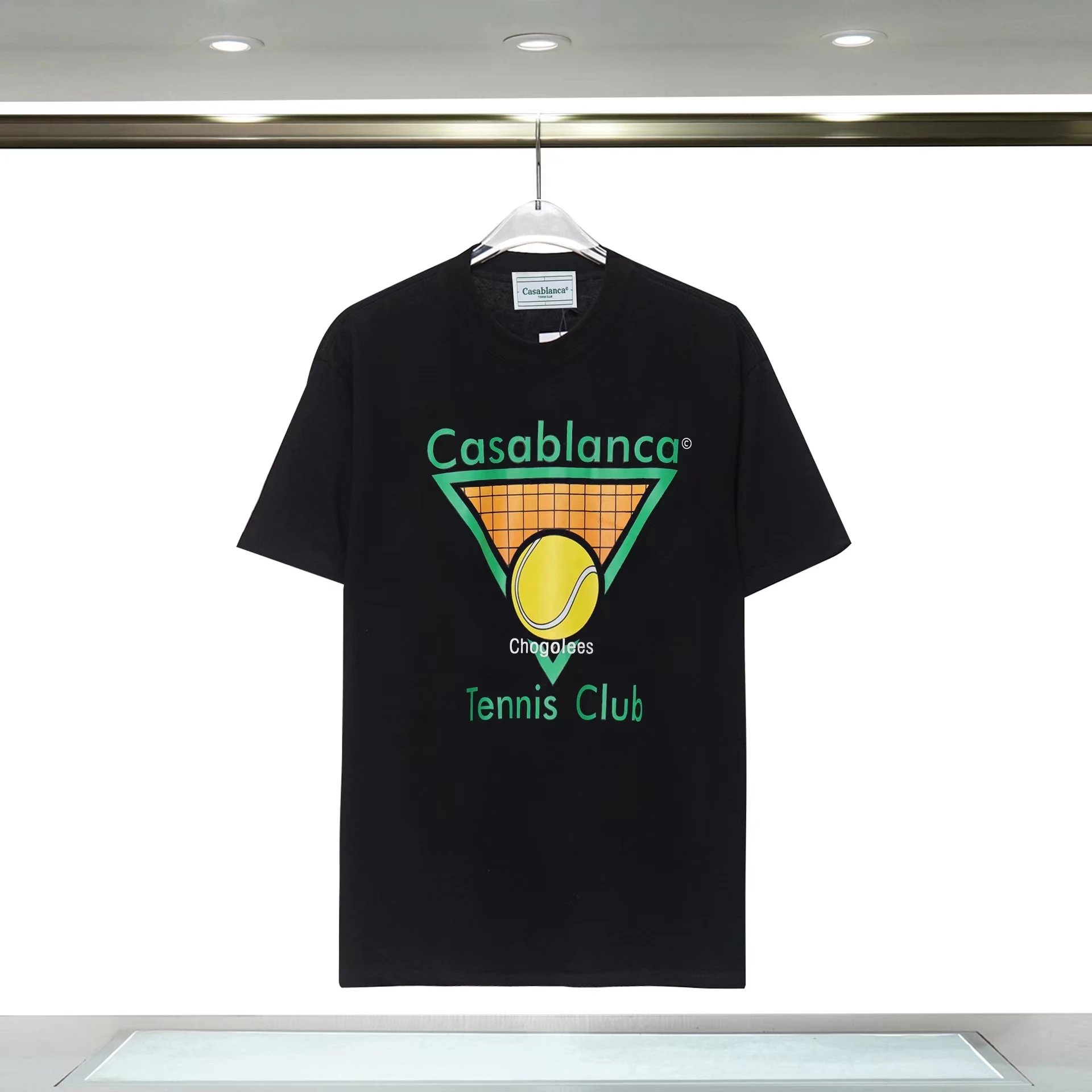 Casablanca T-Shirts Short-Sleeve Graphic T-Shirt — 7