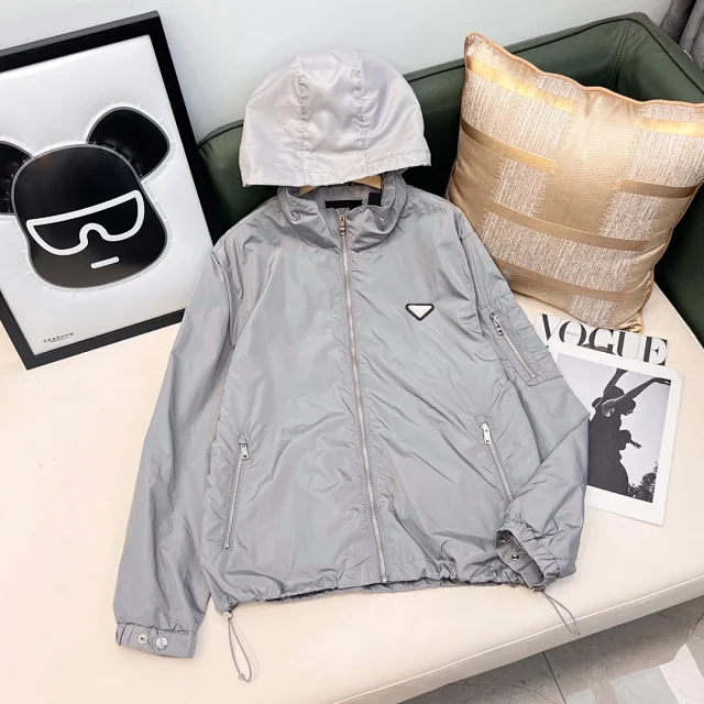 Prada Mixed hooded jackets and sweatshirts product detail image 11