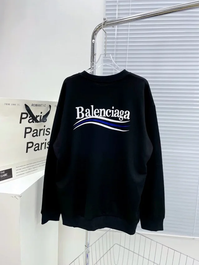 Balenciaga Hoodies & Sweatshirts Logo Crewneck Sweatshirt product detail image 12
