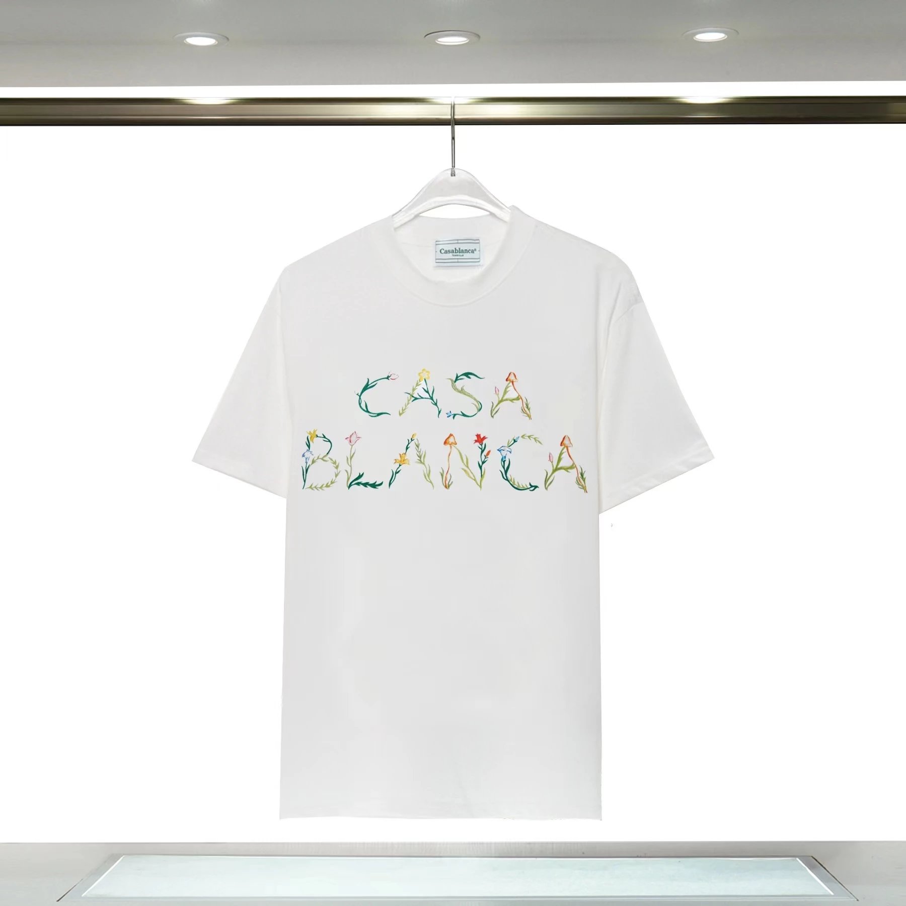 Casablanca T-Shirts Short-Sleeve Graphic T-Shirt — 30