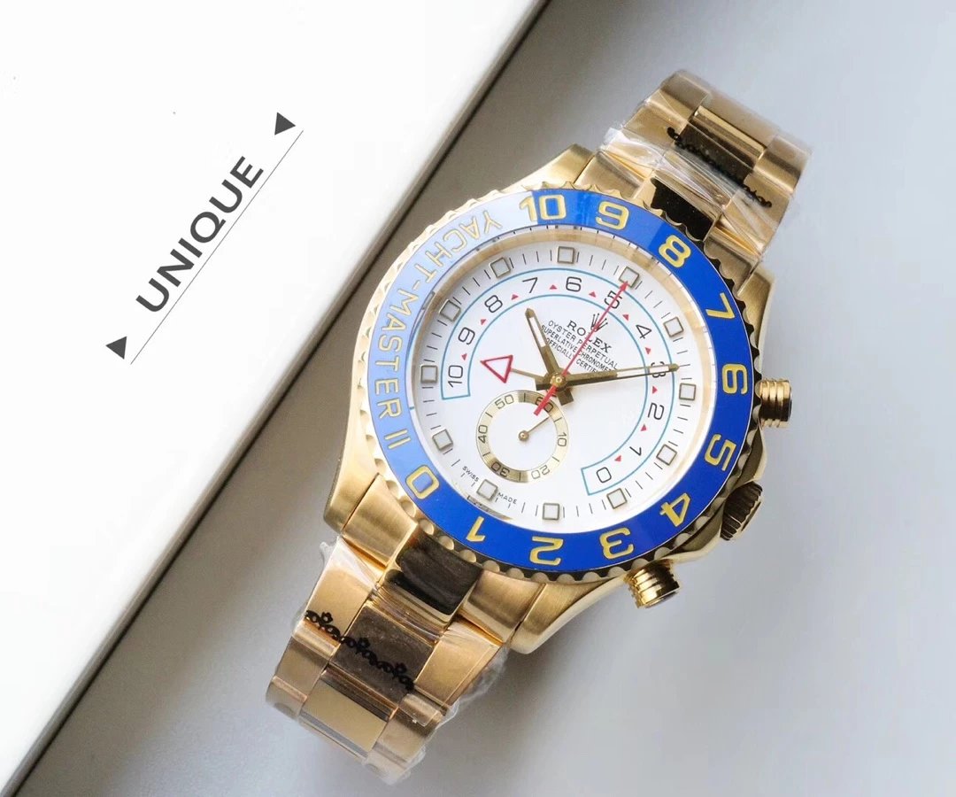 Rolex Yacht-Master II Blue and Gold Mechanical Watch - 15