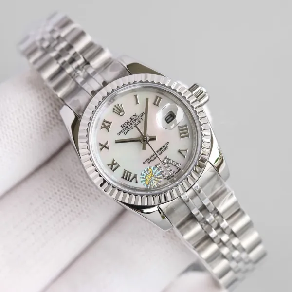 Rolex Day-Date 128238 Pink Dial Mechanical Watch - 12