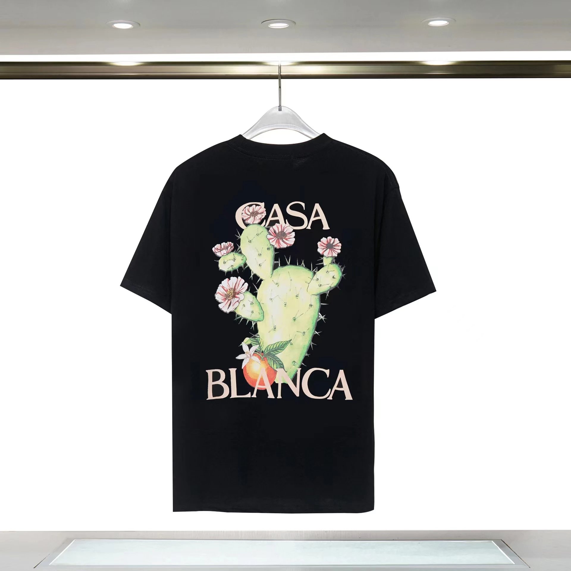 Casablanca T-Shirts Short-Sleeve Graphic T-Shirt — 15