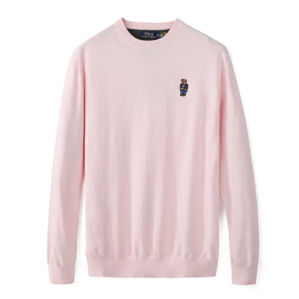 Polo Ralph Lauren Custom Fit V-Neck Sweater Charcoal Gray - 14