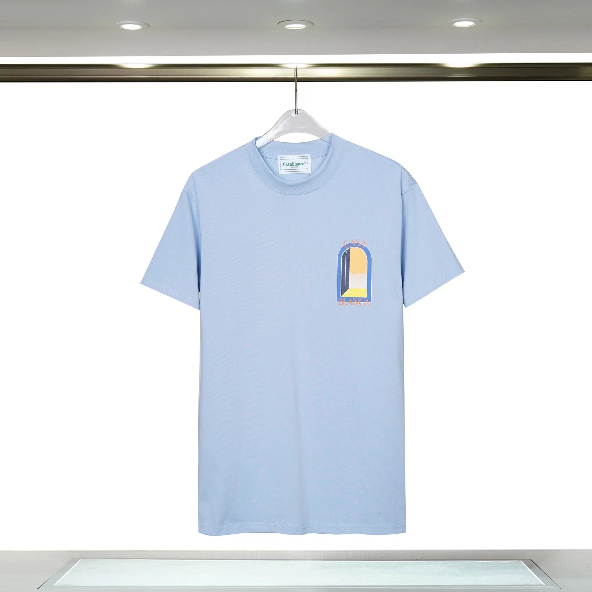 Casablanca T-Shirts Short-Sleeve Graphic T-Shirt — 32