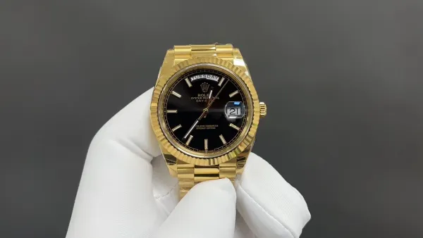 Rolex Submariner Multicolor Gem-Set Mechanical Watch - 11