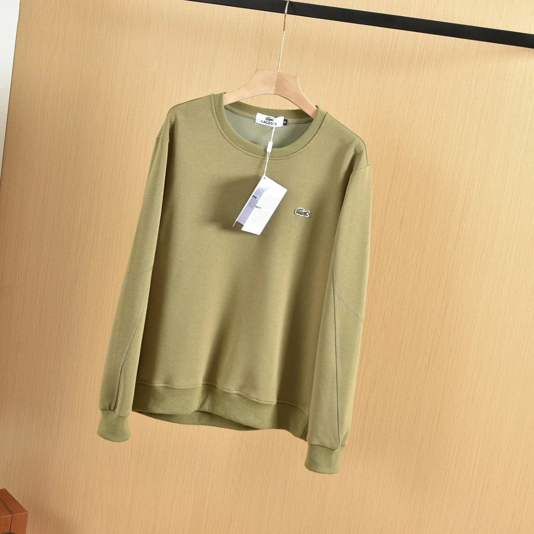 Lacoste Color-Block Crewneck Sweater Navy Green Light Blue - 12