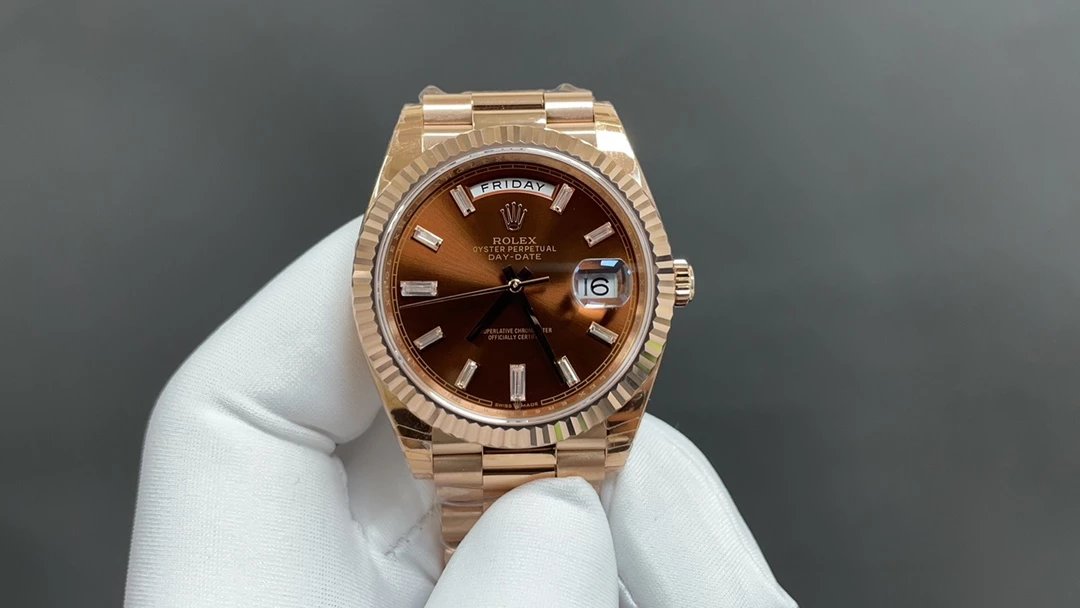 Rolex Submariner Multicolor Gem-Set Mechanical Watch - 15