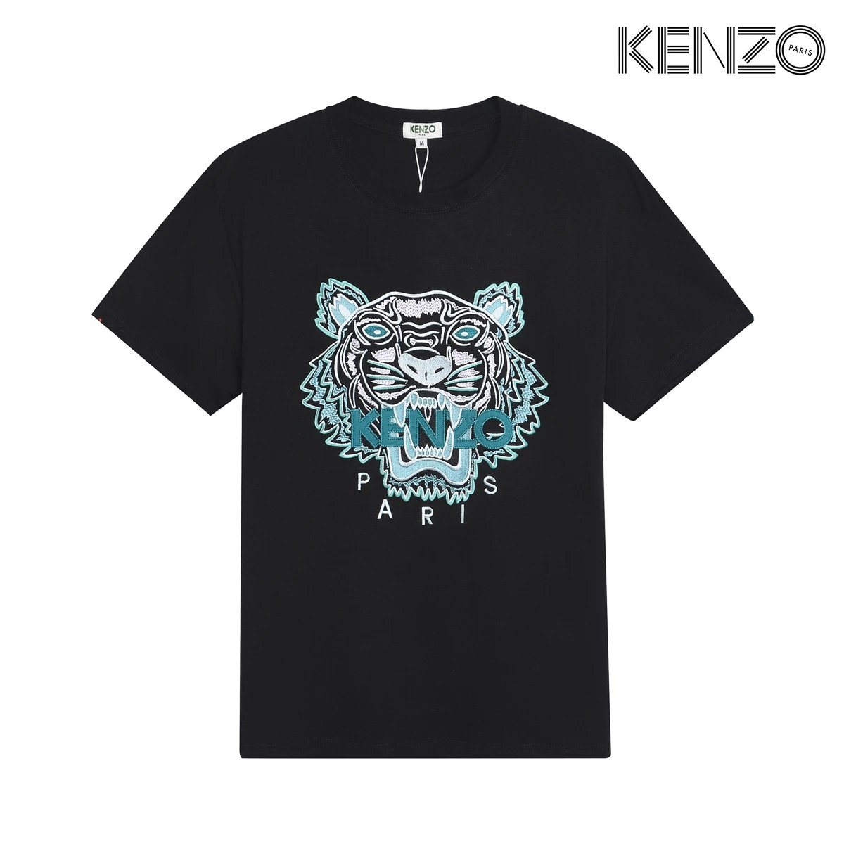 Kenzo Eye Embroidered Black T-Shirt - 11