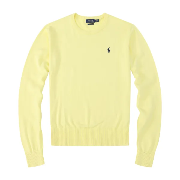 Ralph Lauren Classic Crewneck Sweater Burgundy - 15