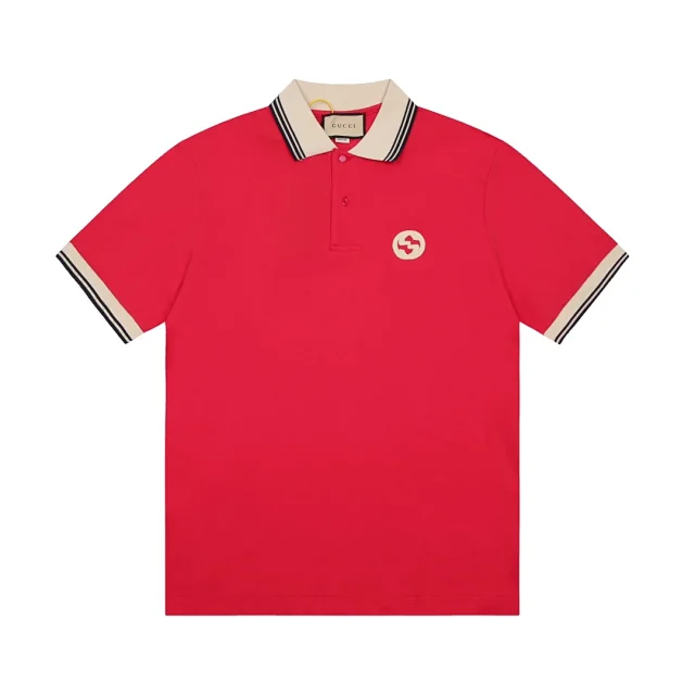 Gucci T-Shirts Short-Sleeve Logo Print T-Shirt product detail image 10