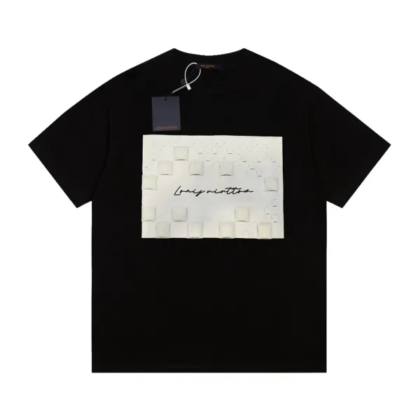 Louis Vuitton x Maroae Depcsee Graphic Print White T-Shirt - 10
