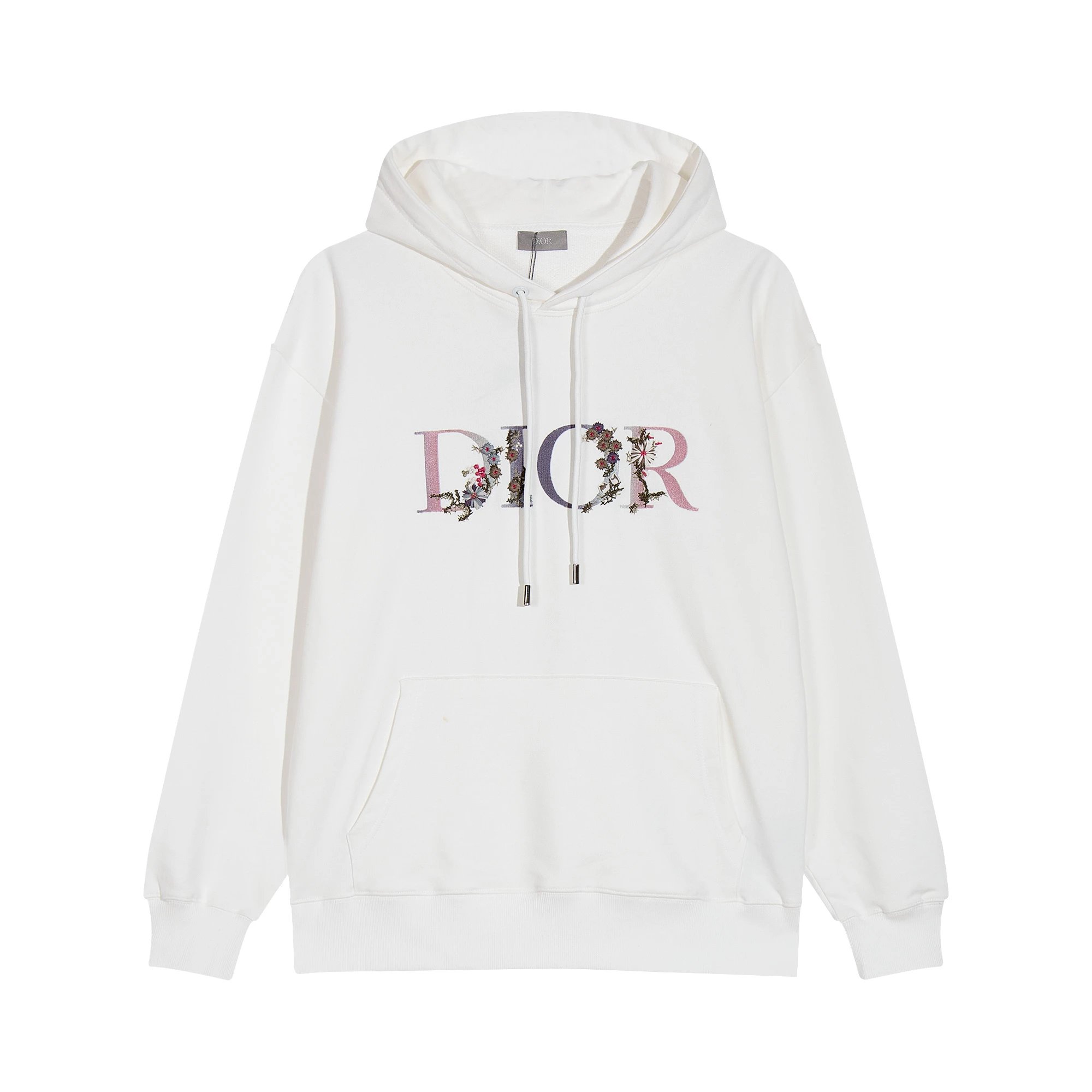 Dior White Hoodie Sweatshirt