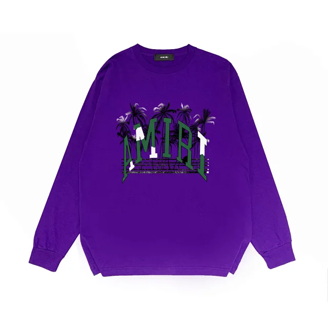 AMIRI Hoodies & Sweatshirts Crewneck Logo-Print Sweatshirt product detail image 11