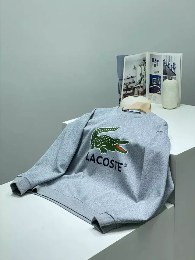 Lacoste Hoodies & Sweatshirts Crewneck Logo Sweatshirt product detail image 10