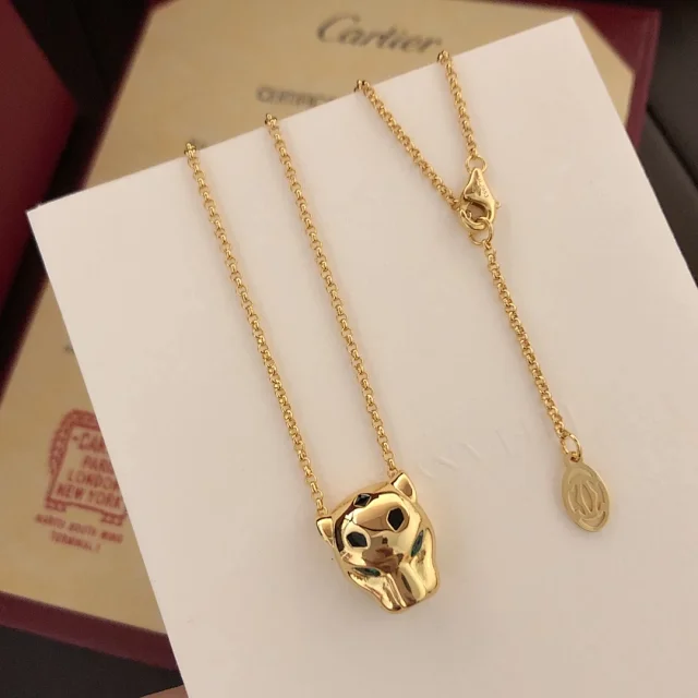 Cartier Jewelry Panther pendant necklace product detail image 10