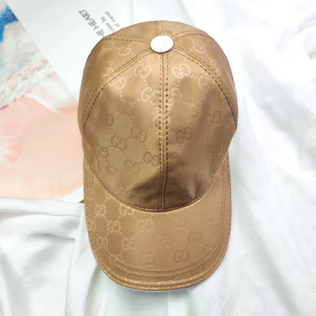 Gucci Hats GG monogram baseball cap with curved brim product detail image 10