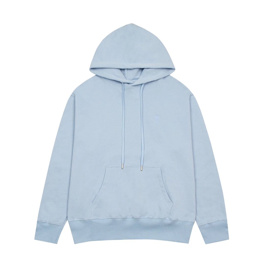 AMI Paris Hoodie White - 12