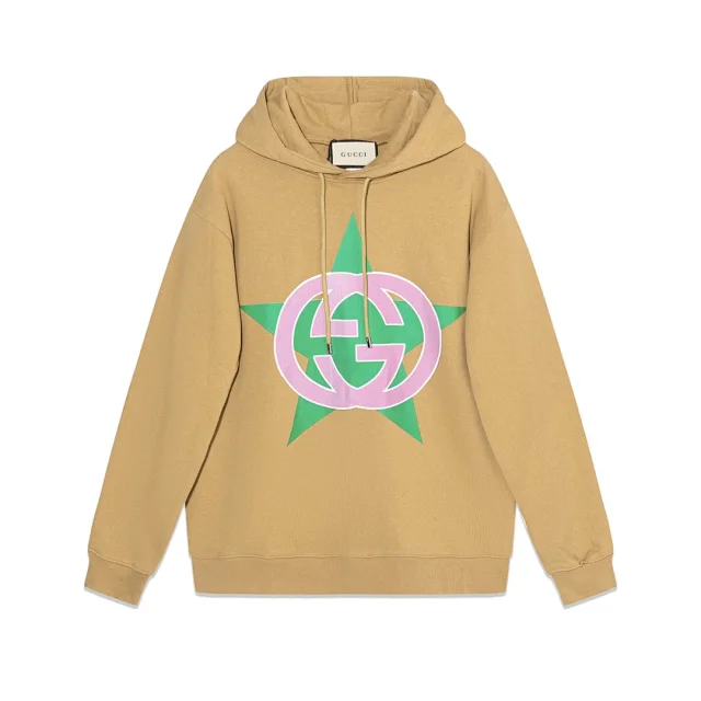 Gucci Hoodies & Sweatshirts Logo-Print Pullover Hoodie product detail image 13