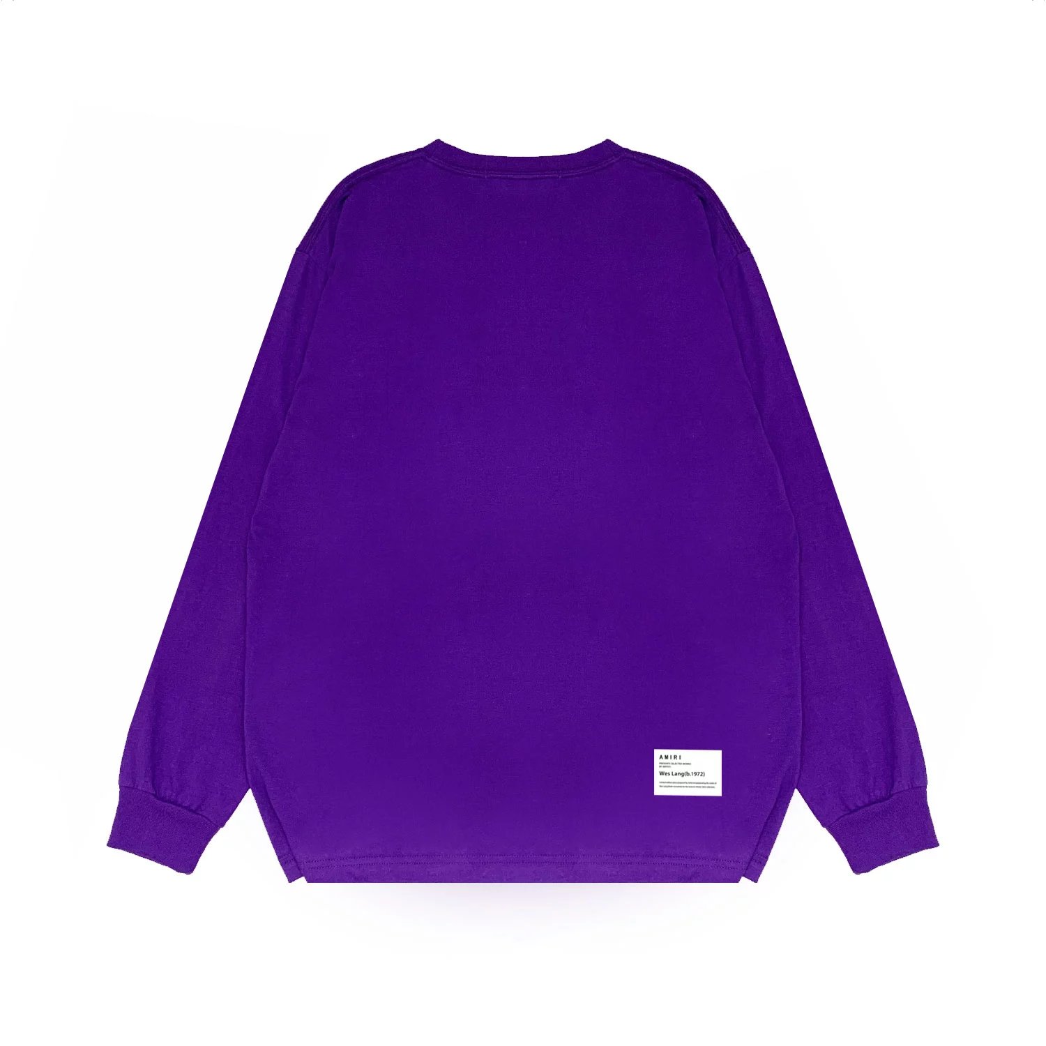 Amiri Purple Long Sl
