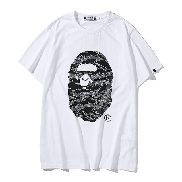 BAPE T-Shirts Short-Sleeve Graphic Logo T-Shirt product detail image 14