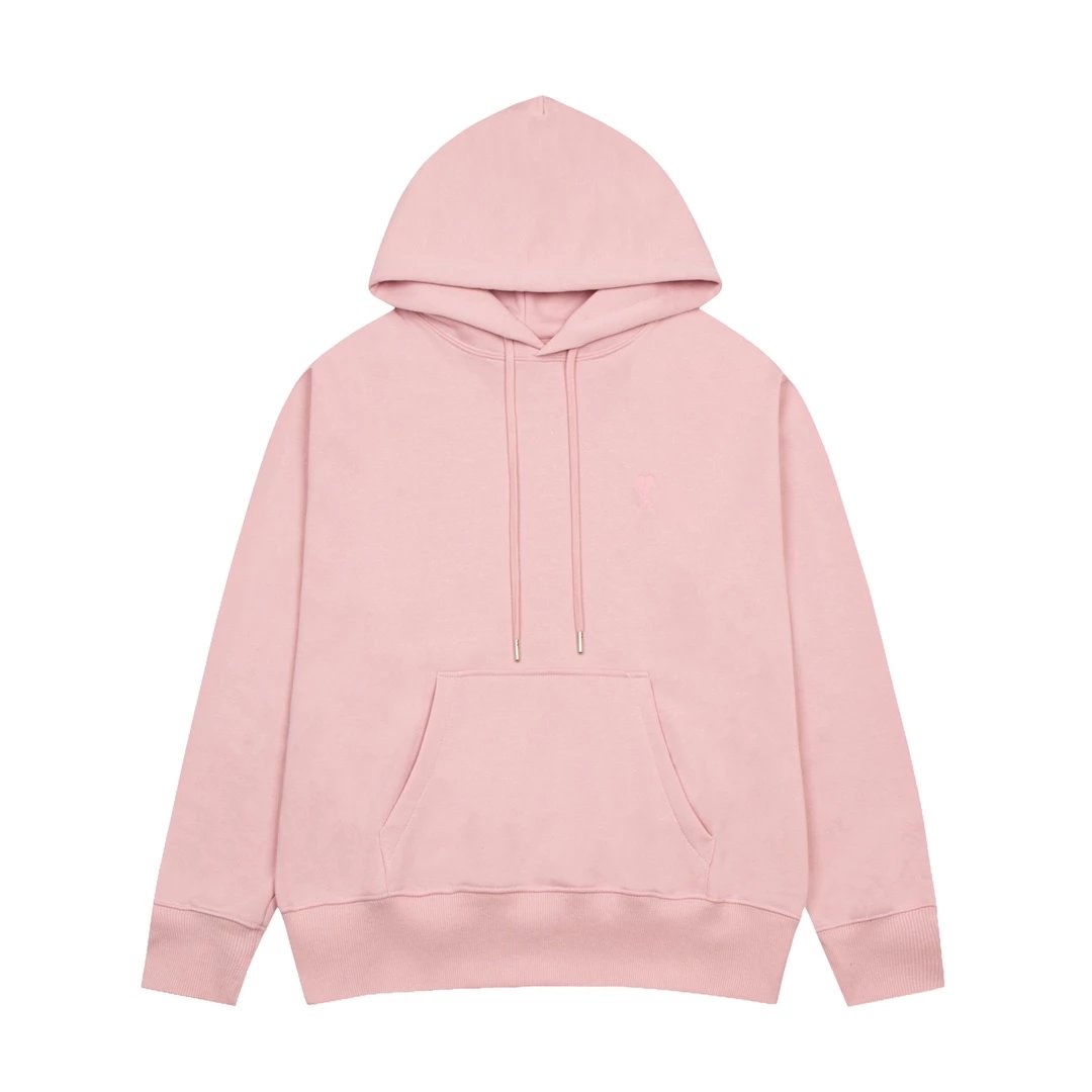 AMI Paris Hoodie White - 11